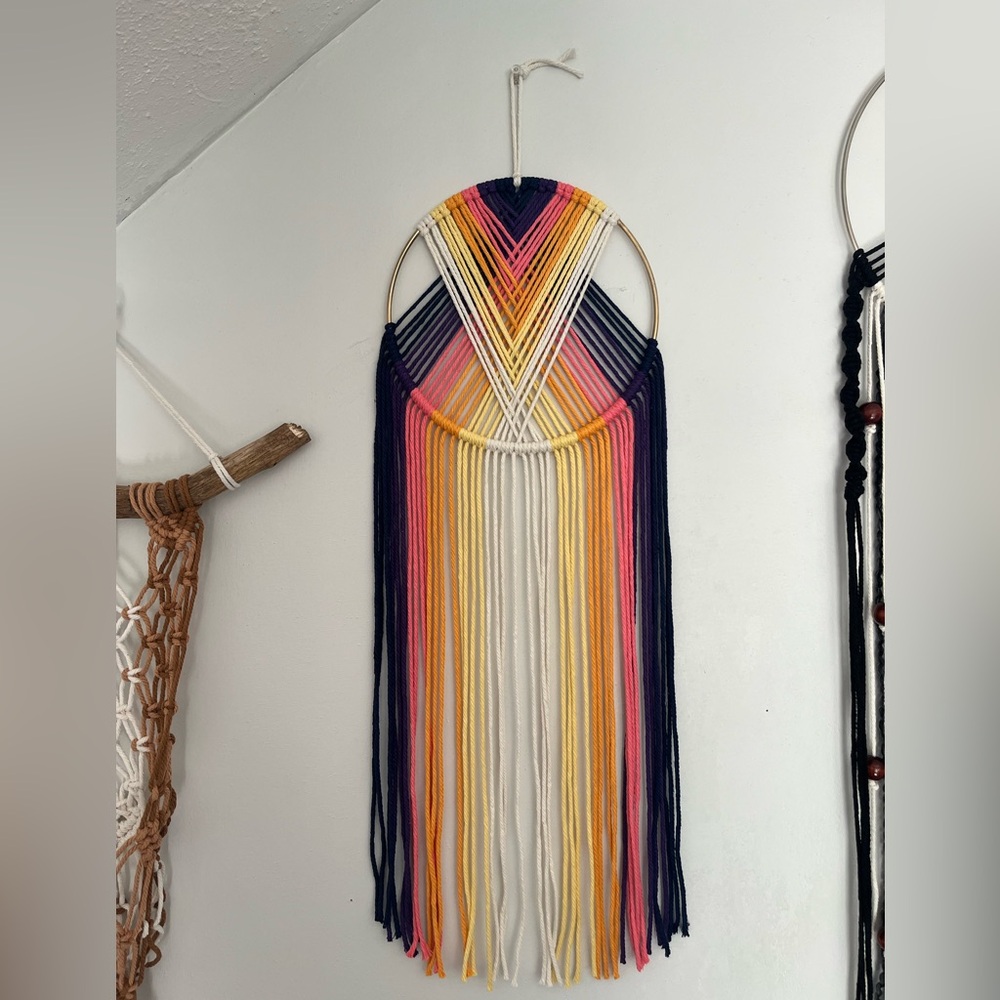 Colorful Boho Wall Hanging